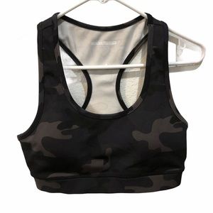 Nova Sport lightly padded camouflage sports bra